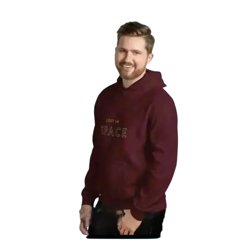 Doppellagiger Baumwoll-Hoodie für Herren in S bis 5XL, mit Kapuze, bequemer Unisex Kapuzenpullover von BUYATHOME24