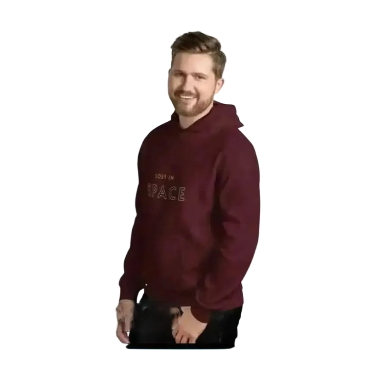 Doppellagiger Baumwoll-Hoodie für Herren in S bis 5XL, mit Kapuze, bequemer Unisex Kapuzenpullover von BUYATHOME24