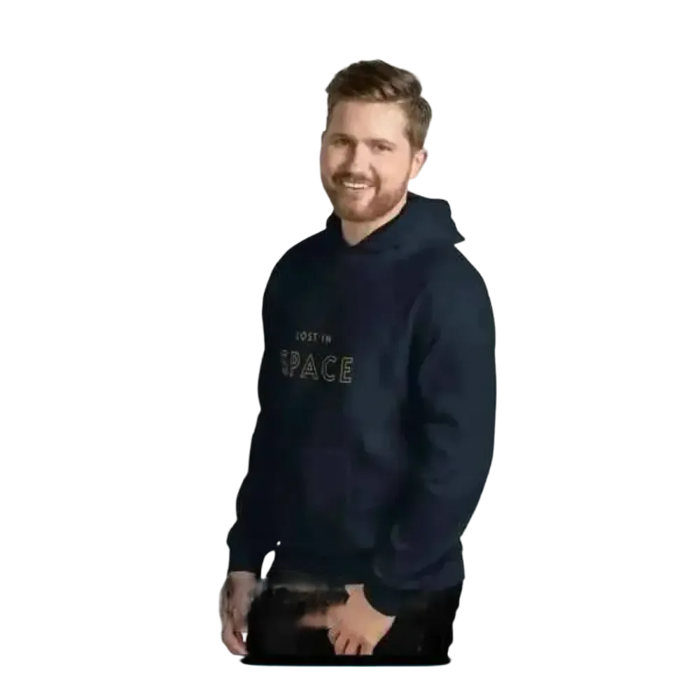 Herren-Baumwoll-Kapuzenpullover in S bis 5XL, doppellagig, mit Kapuze, unisex Hoodie von BUYATHOME24.