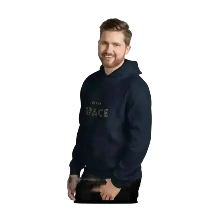 Herren-Baumwoll-Kapuzenpullover in S bis 5XL, doppellagig, mit Kapuze, unisex Hoodie von BUYATHOME24.