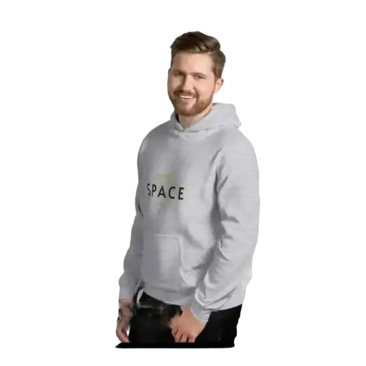 Unisex Baumwoll-Hoodie mit Kapuze, doppellagig, in S bis 5XL, für Männer und Frauen, bequemer Alltagslook