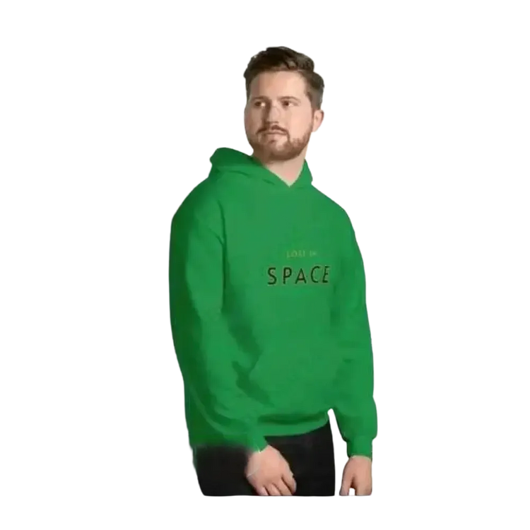 Unisex Baumwoll-Hoodie mit Kapuze, doppel-lagig, in S bis 5XL, von BUYATHOME24, bequem und vielseitig für jeden Stil