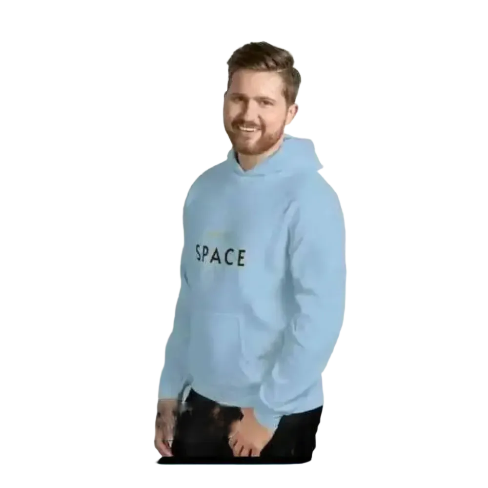 Doppellagiger Baumwoll-Hoodie für Herren in S bis 5XL mit Kapuze, bequem und stilvoll, in verschiedenen Farben.