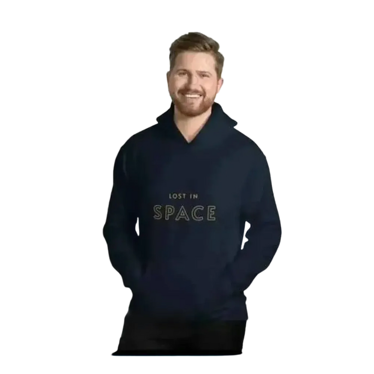 Unisex Baumwoll-Hoodie von BUYATHOME24, doppellagig, Kapuze, in S bis 5XL, für Herren, bequem und vielseitig.