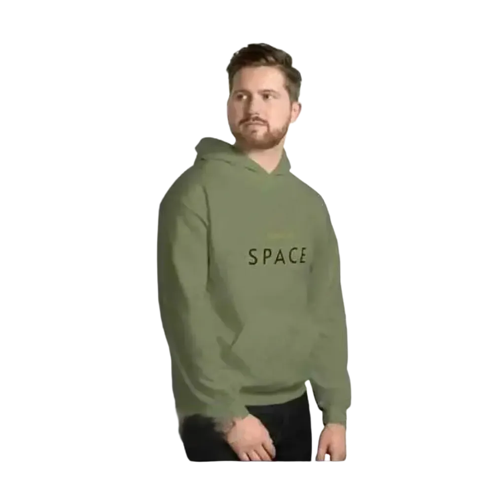 Herren-Unisex Baumwollkapuzenpullover in S bis 5XL, doppellagig, mit Kapuze, bequemer Hoodie im Alltagstil