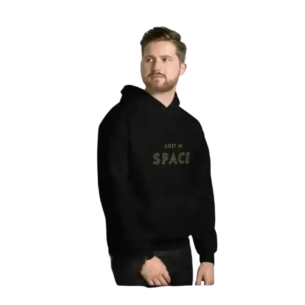 Unisex Baumwolle Hoodie mit Kapuze, doppellagig, in S bis 5XL, für Männer und Frauen, bequemer Hoodie im stilvollen Design