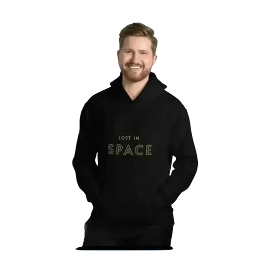 Doppellagiger Baumwoll-Hoodie für Herren in S bis 5XL mit Kapuze, bequemer Unisex Kapuzenpullover von BUYATHOME24
