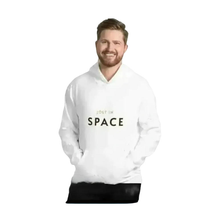 Doppellagiger Baumwoll-Hoodie für Herren, Unisex, in S bis 5XL, mit Kapuze und bequemem Schnitt, in verschiedenen Farben.