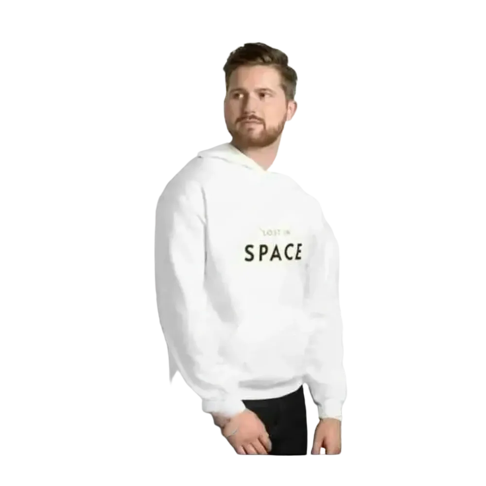 Unisex Baumwoll-Kapuzenpullover in S bis 5XL, doppellagig, mit Kapuze, für Herren, bequeme Alltagsmode von BUYATHOME24