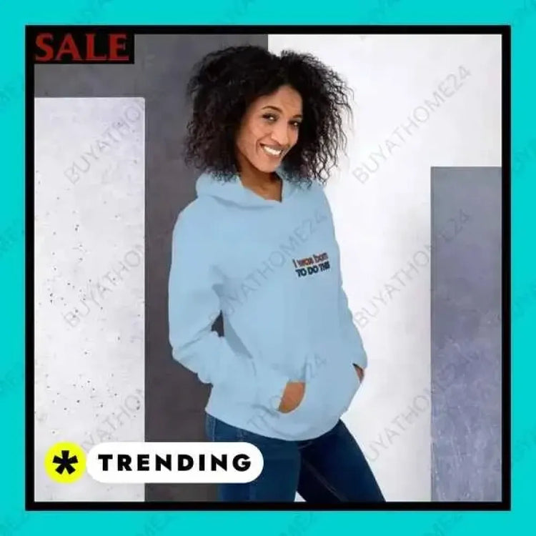 Grauer Unisex Kapuzenpullover aus Baumwolle mit Grafik, für Herren und Damen, in S-5XL, von BUYATHOME24.