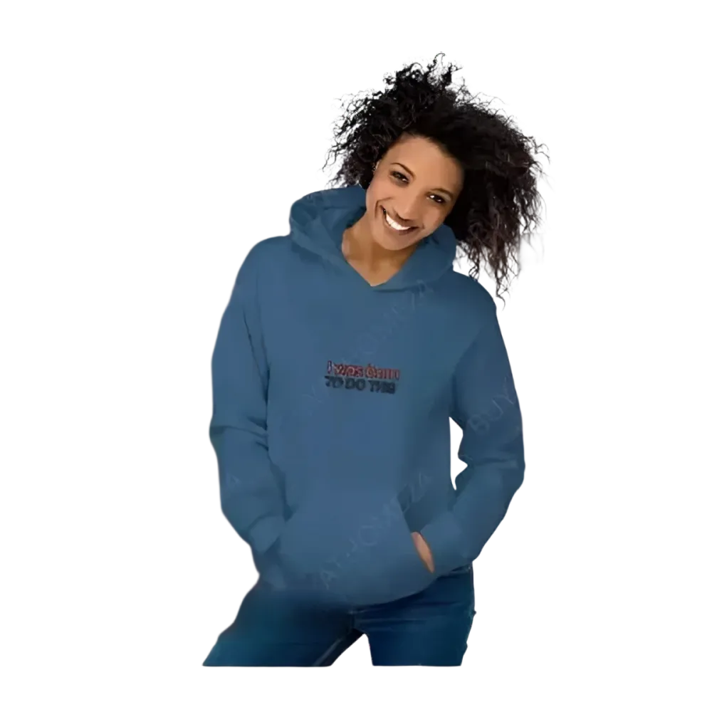 Grafik Unisex Hoodie aus Baumwolle in S-5XL, lässiger Kapuzenpullover für Herren und Damen von BUYATHOME24.