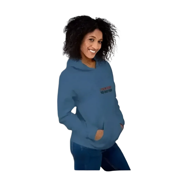 Grafik Unisex Hoodie aus Baumwolle in S-5XL, bequemer Kapuzenpullover für Herren und Damen, in verschiedenen Farben.