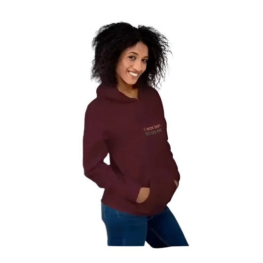 Grauer Unisex Kapuzenpullover aus Baumwolle mit Grafik, für Herren und Damen, in S-5XL, von BUYATHOME24.