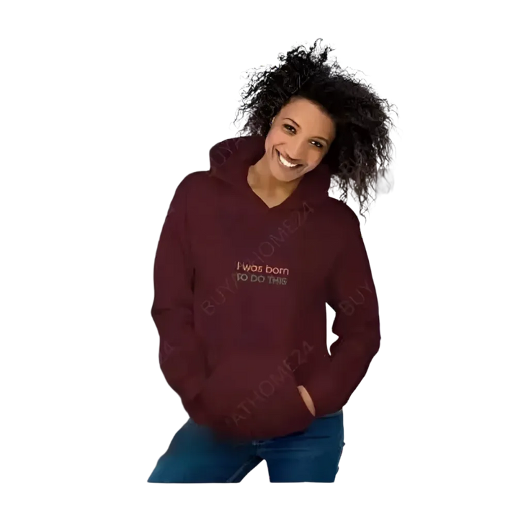 Grafik Unisex Hoodie aus Baumwolle in S-5XL, bequemes Kapuzenpullover für Herren und Damen, modischer Hoodie von BUYATHOME24