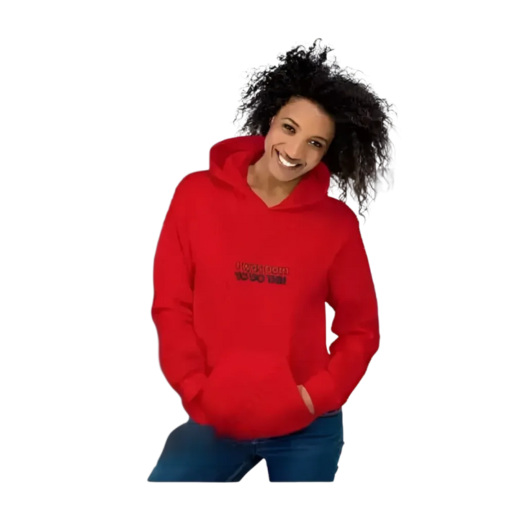 Grafik-Unisex-Hoodie aus Baumwolle in S-5XL, bequemer Kapuzenpullover für Herren und Damen von BUYATHOME24.
