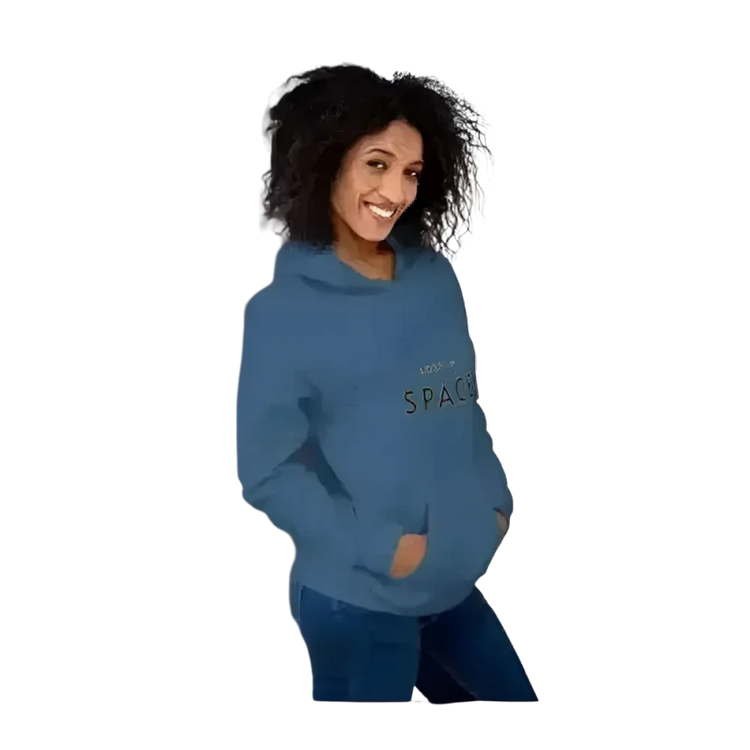 Herren und Damen Hoodie von BUYATHOME24, bequemer Kapuzenpullover in S bis 5XL, mit Kapuze und Kängurutasche.