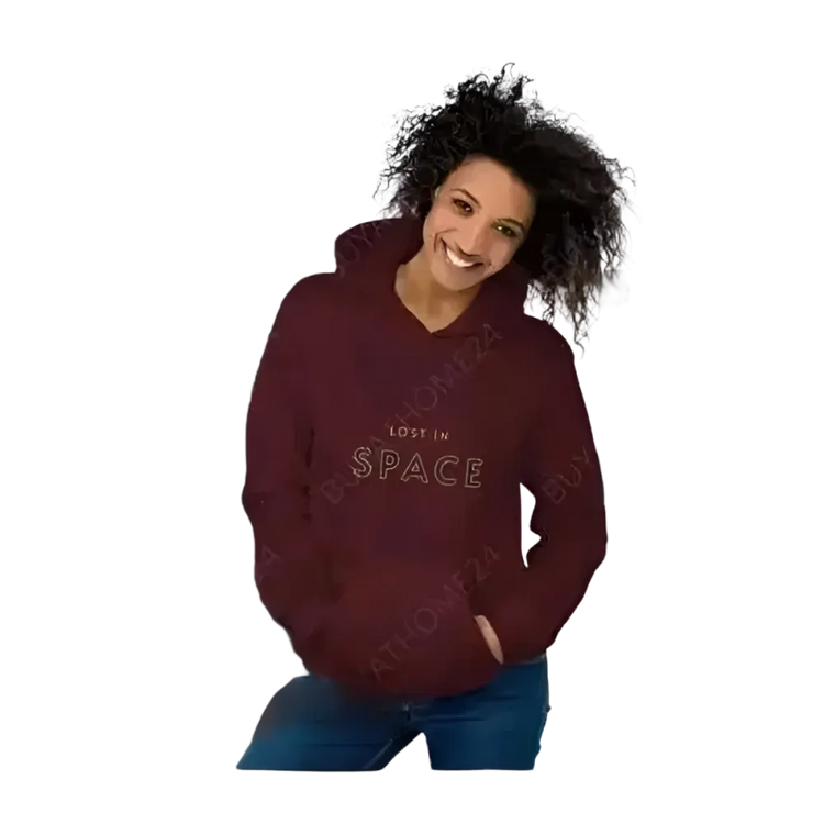 Herren und Damen Hoodie von BUYATHOME24, bequemer Kapuzenpullover in S bis 5XL, weiches Material und klassischer Schnitt.