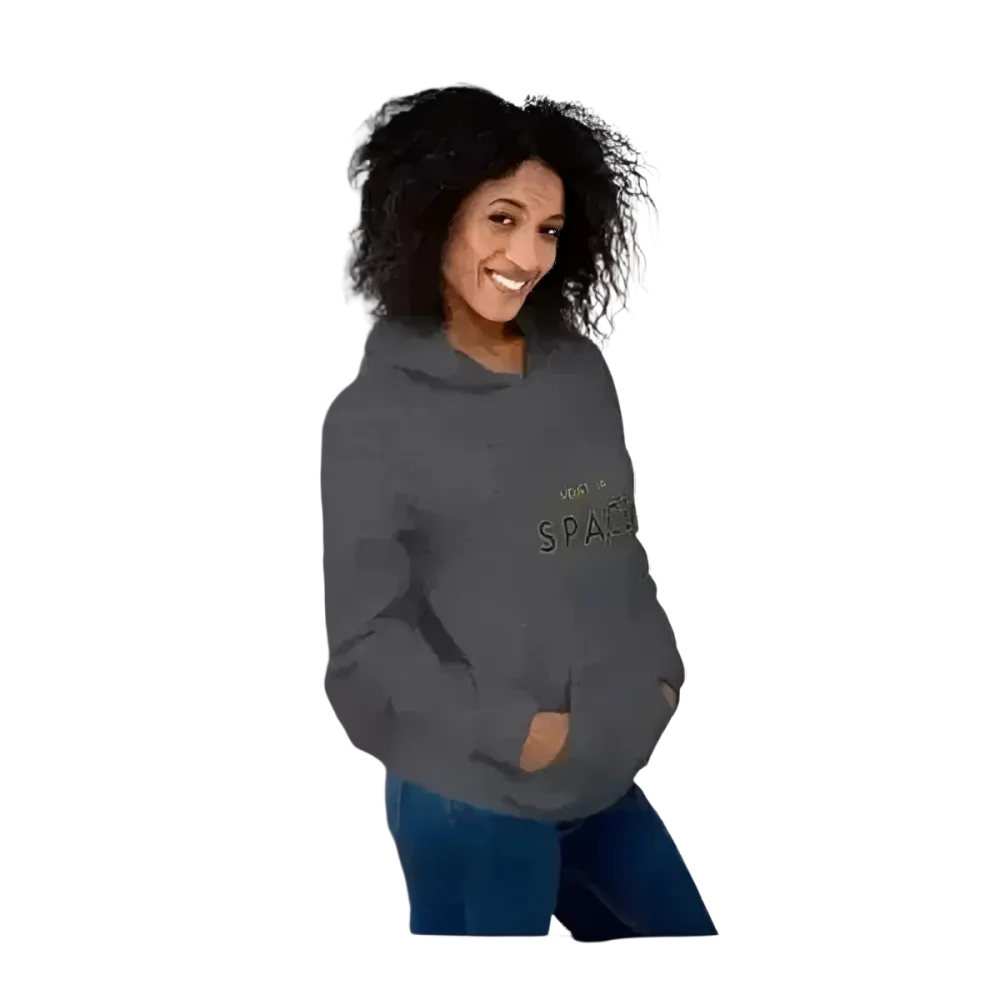 Herren- und Damen-Hoodie von BUYATHOME24 in verschiedenen Größen, mit Kapuzen und Kängurutasche, aus weichem Material