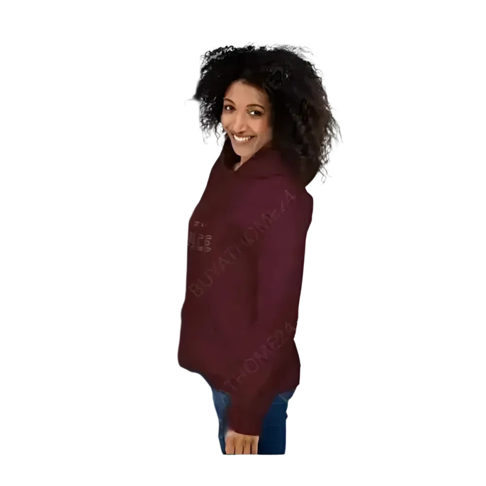 Herren und Damen Hoodie mit Kapuze in verschiedenen Größen, schlichtes Design, aus weichem Material, von BUYATHOME24