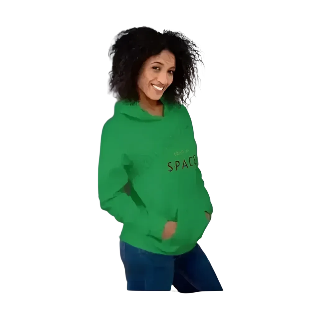 Herren und Damen Hoodie von BUYATHOME24, bequemer Kapuzenpullover in S bis 5XL, weiches Material, sportliches Design.