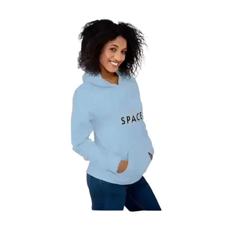 Herren und Damen Hoodie von BUYATHOME24, bequemer Kapuzenpullover in S bis 5XL, aus weichem Stoff, vorne mit Kapuze.