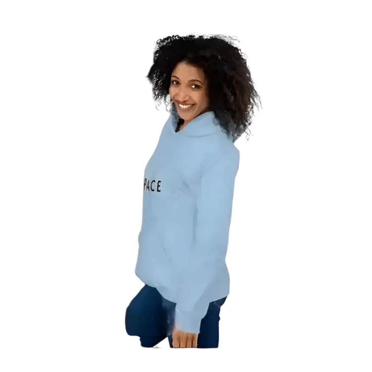 Herren und Damen Hoodie mit Kapuze in verschiedenen Größen von BUYATHOME24, bequemer Pullover aus weichem Material.