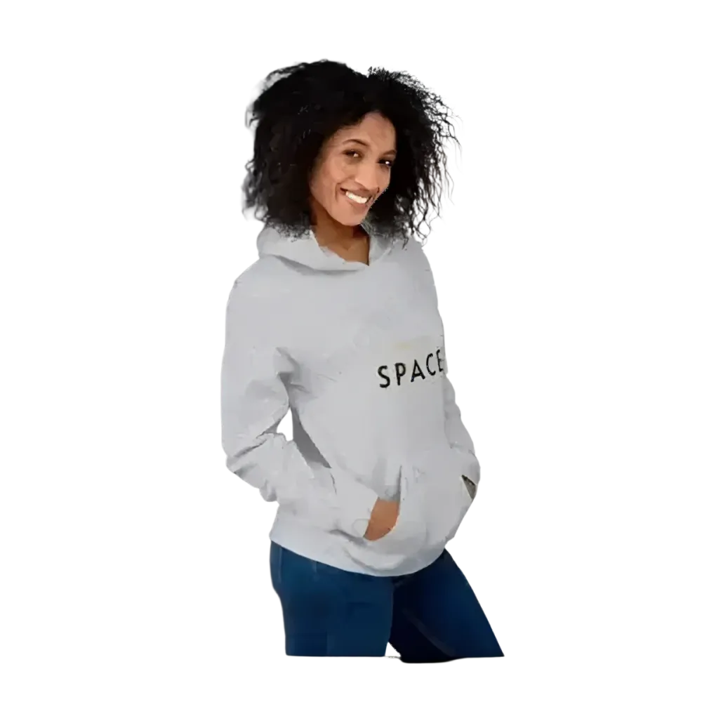 Herren und Damen Hoodie von BUYATHOME24, Kapuzenpullover in verschiedenen Größen, bequem und lässig getragen.