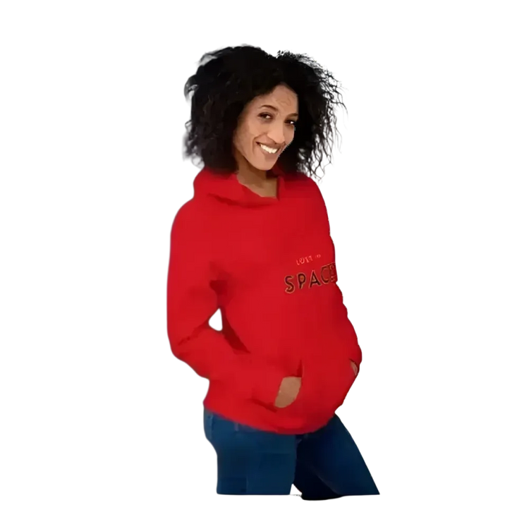 Herren und Damen Hoodie von BUYATHOME24, bequemer Kapuzenpullover in verschiedenen Größen, aus weichem Stoff.