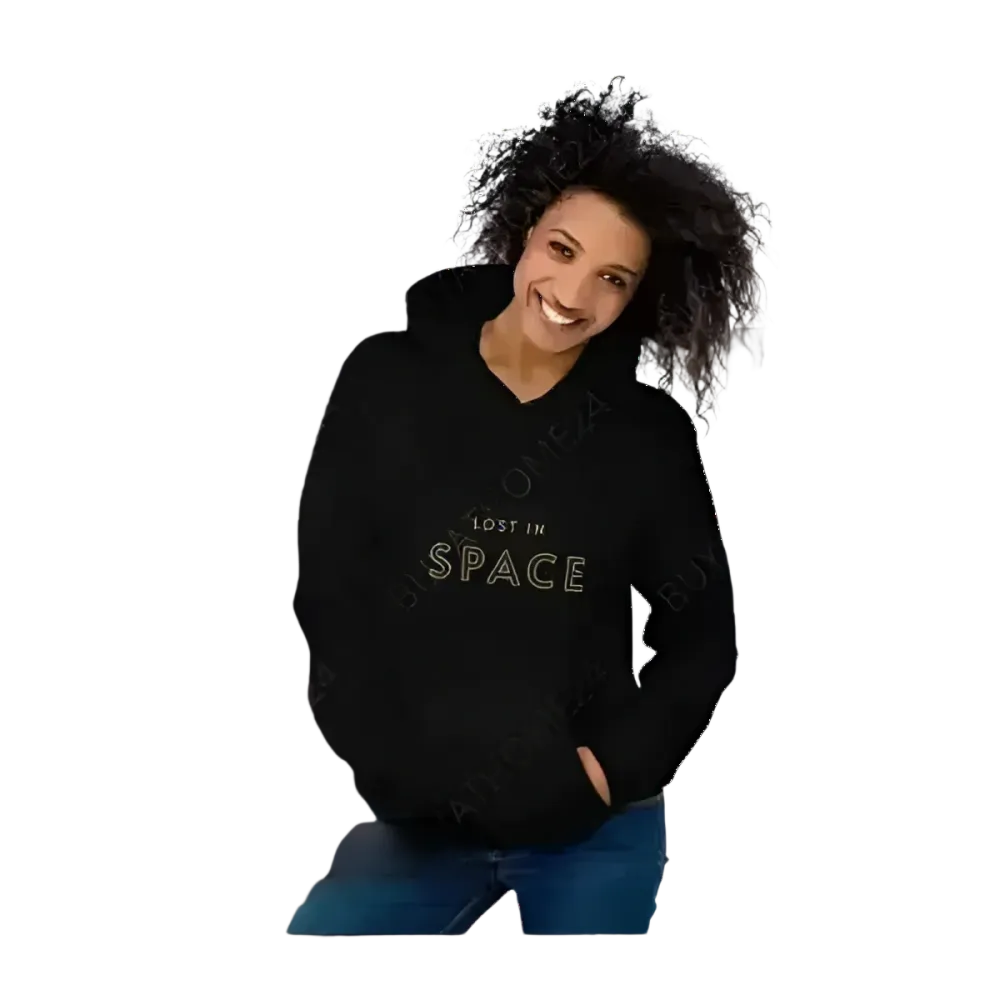 Herren und Damen Hoodie von BUYATHOME24, Kapuzenpullover mit Langarm in verschiedenen Größen, bequemes Oberteil für Alltag.
