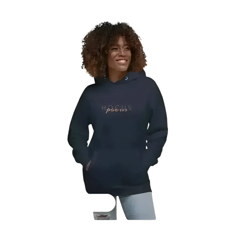 Herren- und Damen-Hoodie von BUYATHOME24, bequemer Kapuzenpullover in verschiedenen Größen, zeigt die Kapuze und weiches Material.