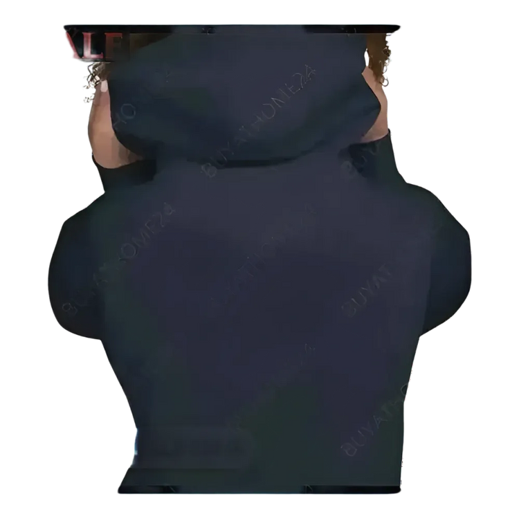 Herren und Damen Hoodie von BUYATHOME24 in S bis 3XL, bequemer Kapuzenpullover aus weichem Material, dunkelgrau.