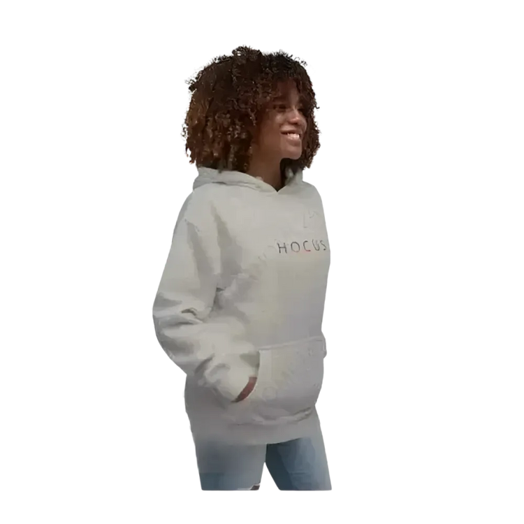 Hellgrauer Hoodie für Herren und Damen von BUYATHOME24, bequemer Kapuzenpullover in verschiedenen Größen, mit weichem Stoff.