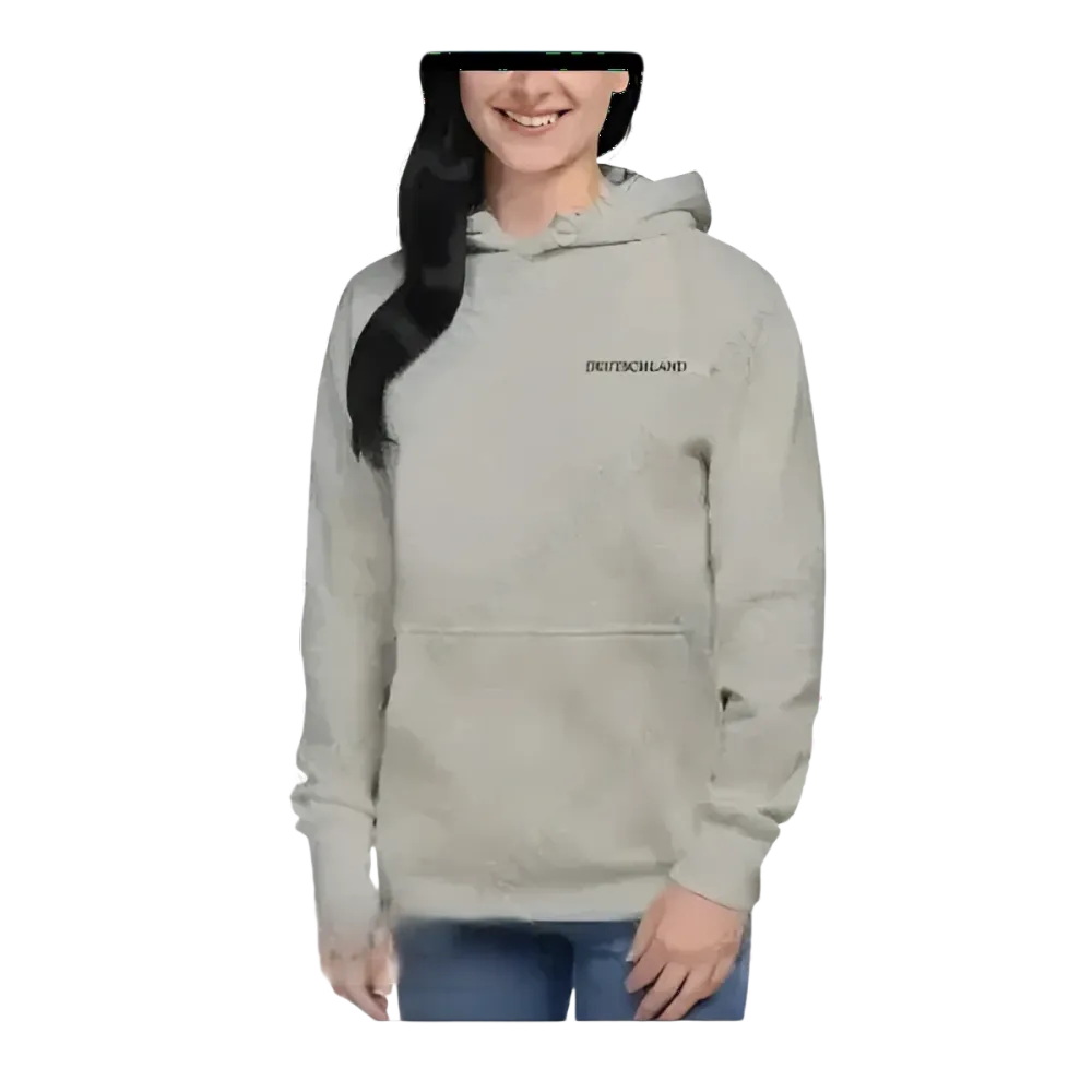 Herren und Damen Hoodie von BUYATHOME24 in verschiedenen Größen, bequemer Kapuzenpullover aus weichem Material.