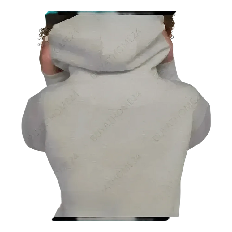 Gemütlicher Herren- und Damen-Hoodie von BUYATHOME24 in verschiedenen Größen, mit Kapuze und weichem Material.