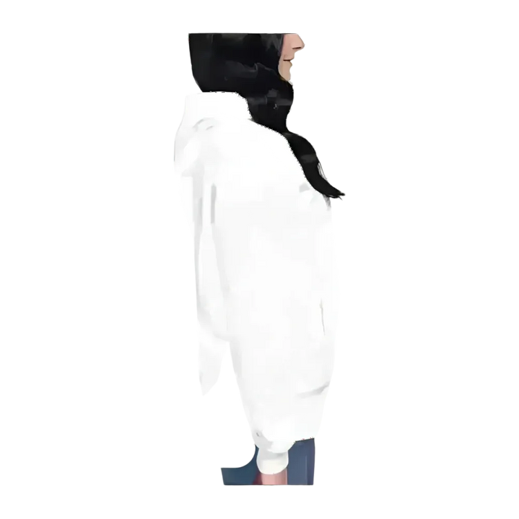 Herren- und Damen-Hoodie von BUYATHOME24 in Schwarz, mit Kapuze und Kängurutasche, in den Größen S bis 3XL.