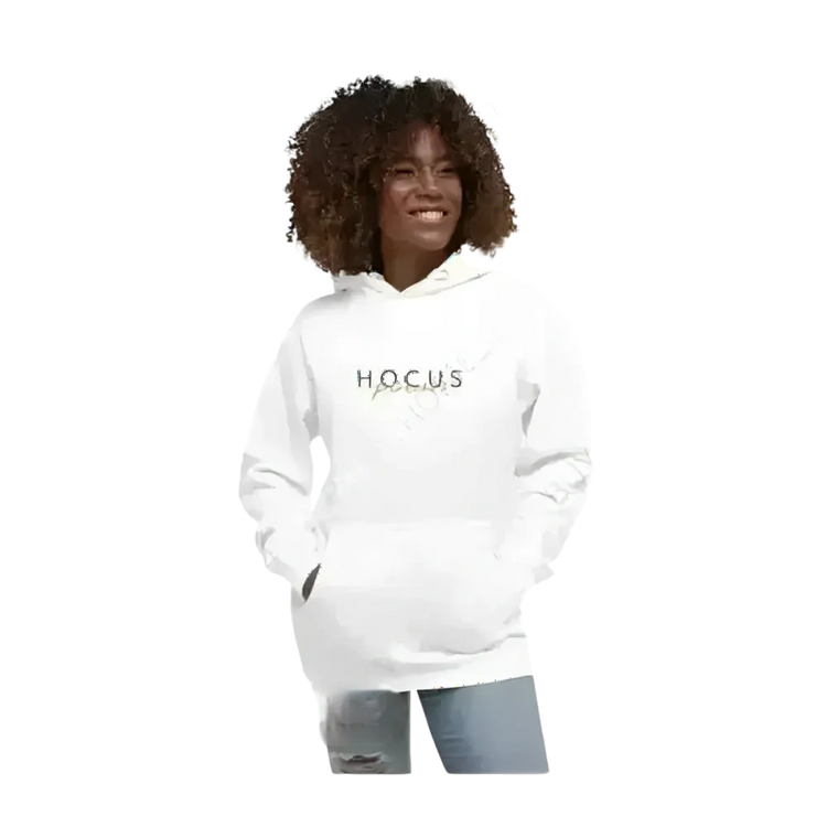 Herren und Damen Hoodie von BUYATHOME24, bequemer Kapuzenpullover in verschiedenen Größen, schwarzes, lässiges Design.