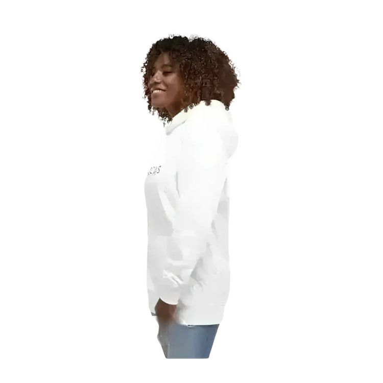 Herren- und Damen-Hoodie mit Kapuze, in verschiedenen Größen, aus weichem Stoff, von BUYATHOME24, in neutraler Farbe.