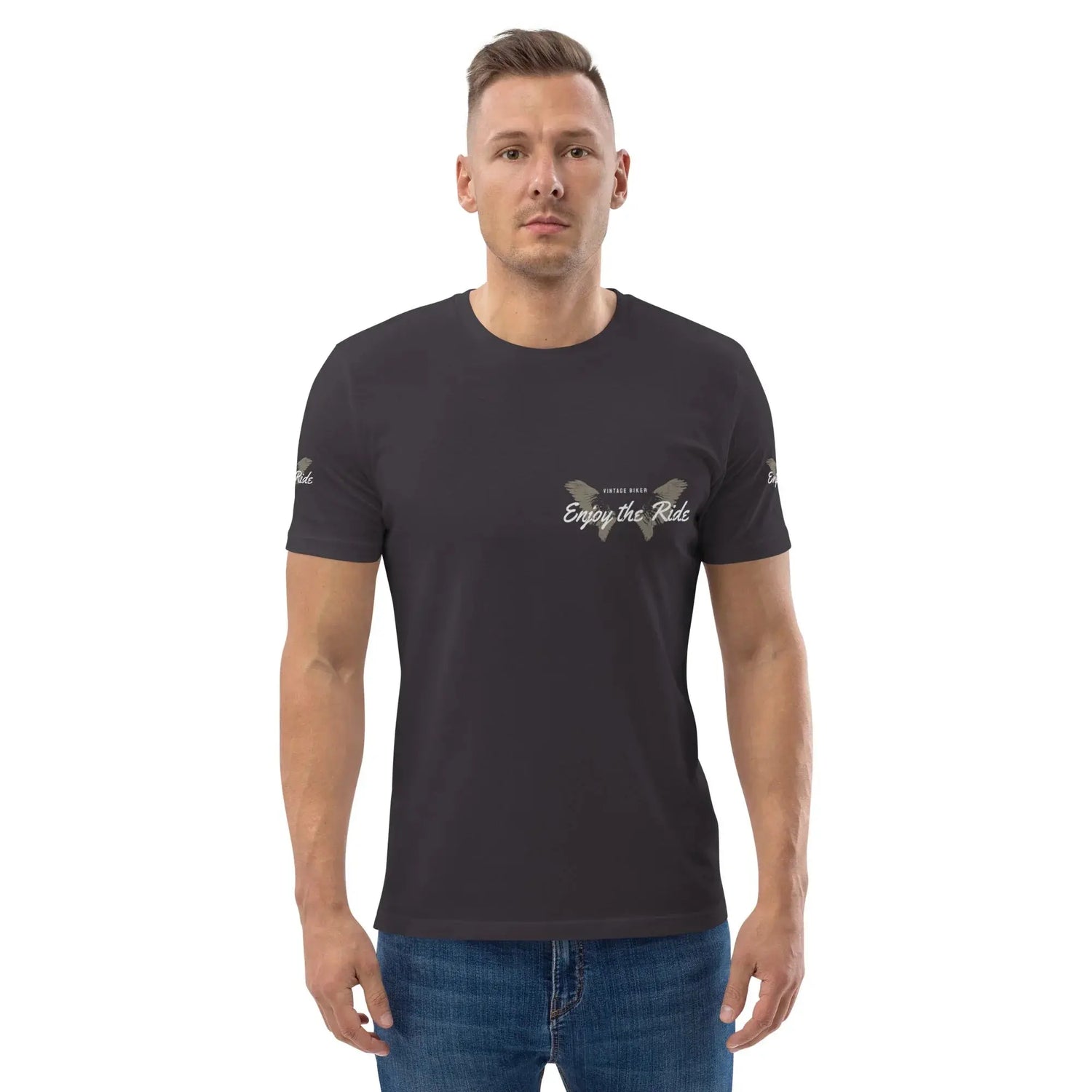 unisex-organic-cotton-t-shirt-anthracite-front-2-699864cca64e6 - BUYATHOME24®