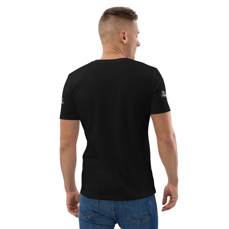 unisex-organic-cotton-t-shirt-black-back-699864cc4de01 - BUYATHOME24®