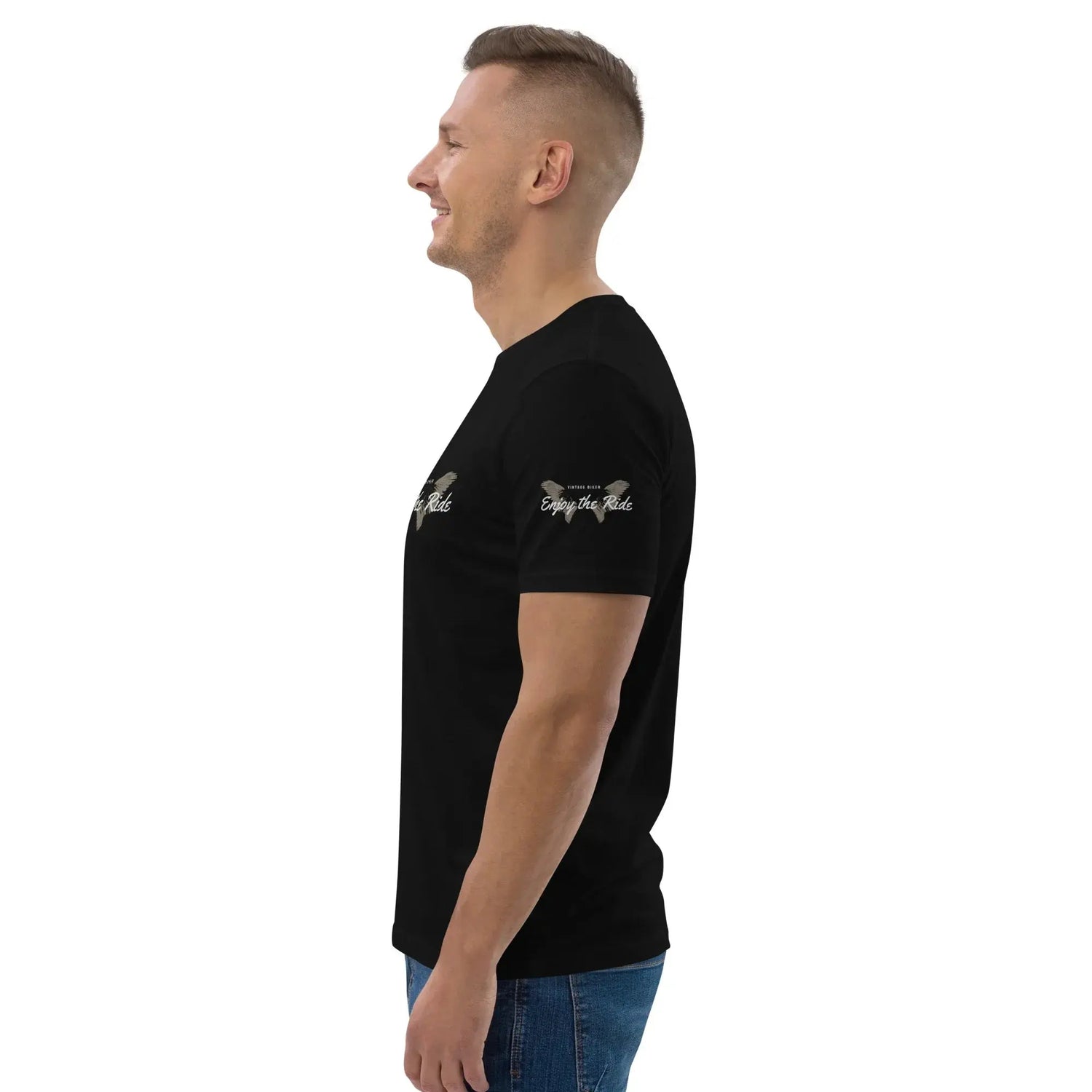unisex-organic-cotton-t-shirt-black-left-699864cc4f5cd - BUYATHOME24®
