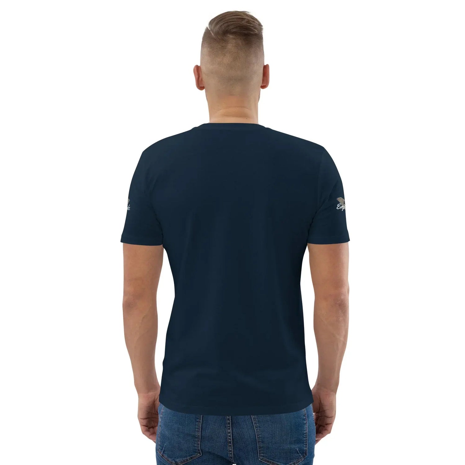 unisex-organic-cotton-t-shirt-french-navy-back-2-699864cc5955d - BUYATHOME24®