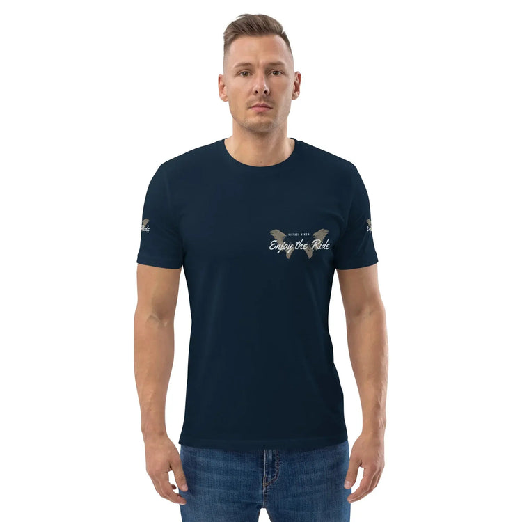 unisex-organic-cotton-t-shirt-french-navy-front-2-699864cc54593 - BUYATHOME24®