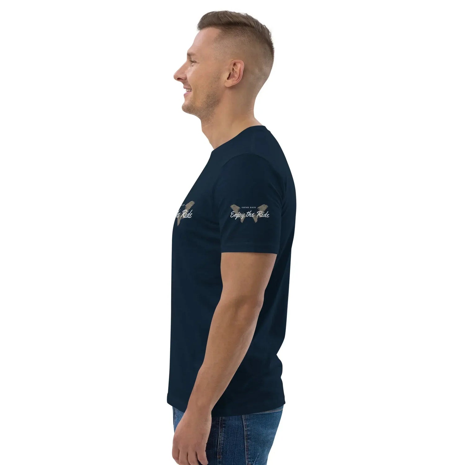 unisex-organic-cotton-t-shirt-french-navy-left-699864cc5ba70 - BUYATHOME24®