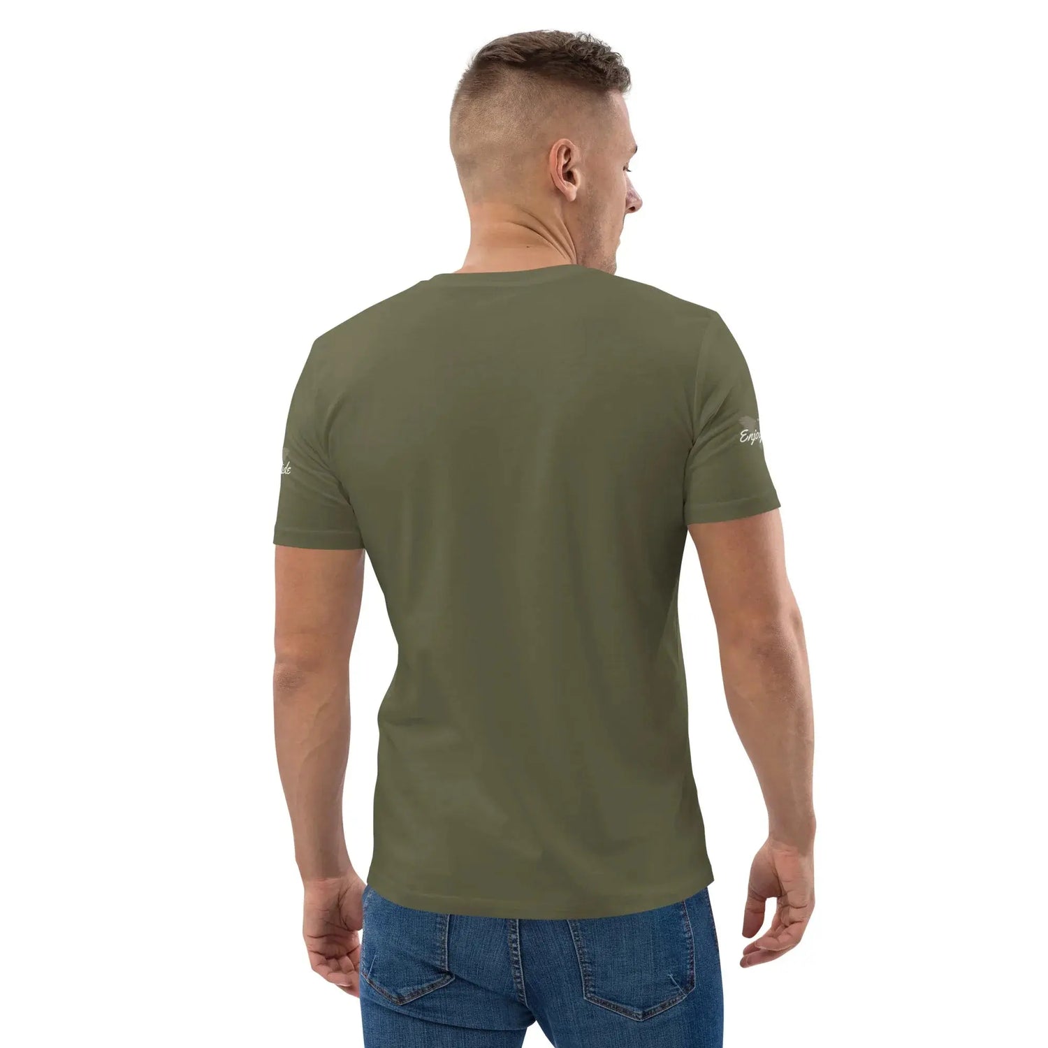 unisex-organic-cotton-t-shirt-khaki-back-699864cd190b5 - BUYATHOME24®