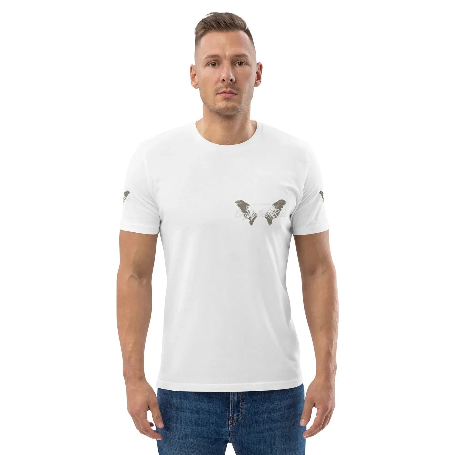 unisex-organic-cotton-t-shirt-white-front-2-699864cd8efe9 - BUYATHOME24®