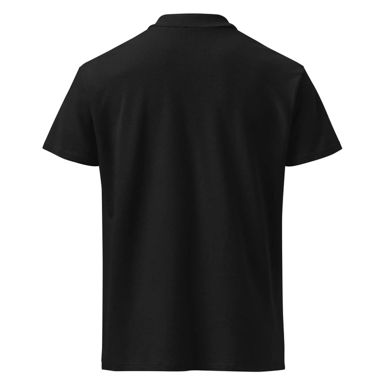 Unisex Poloshirt Knopfleiste Gerippter Kragen Freizeitkleidung Bestickt BUYATHOME24®