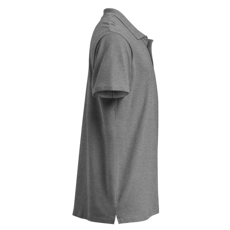 Unisex Poloshirt Knopfleiste Gerippter Kragen Freizeitkleidung Bestickt BUYATHOME24®