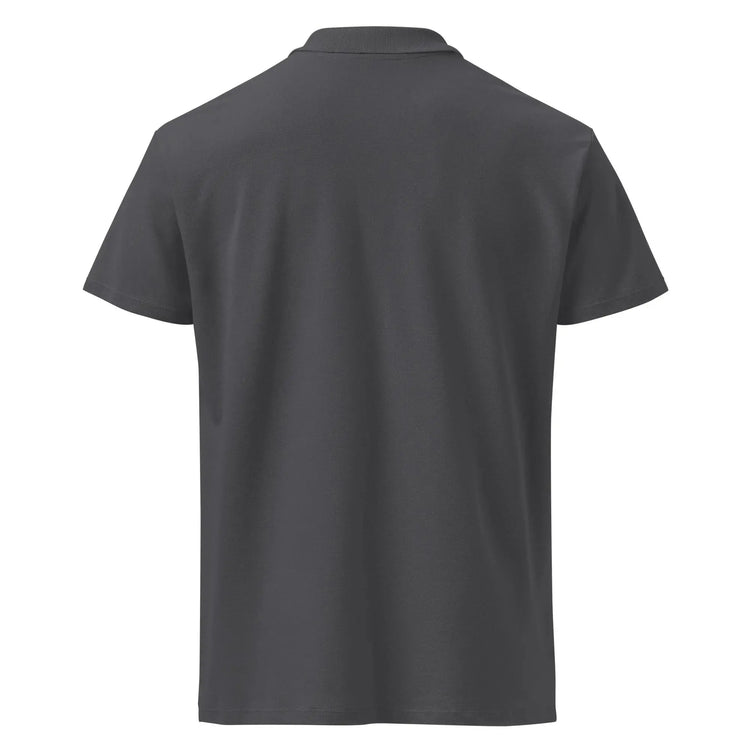 Unisex Poloshirt Knopfleiste Gerippter Kragen Freizeitkleidung Bestickt BUYATHOME24®