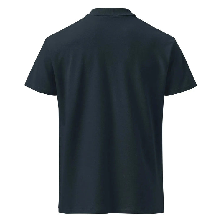 Unisex Poloshirt Knopfleiste Gerippter Kragen Freizeitkleidung Bestickt BUYATHOME24®