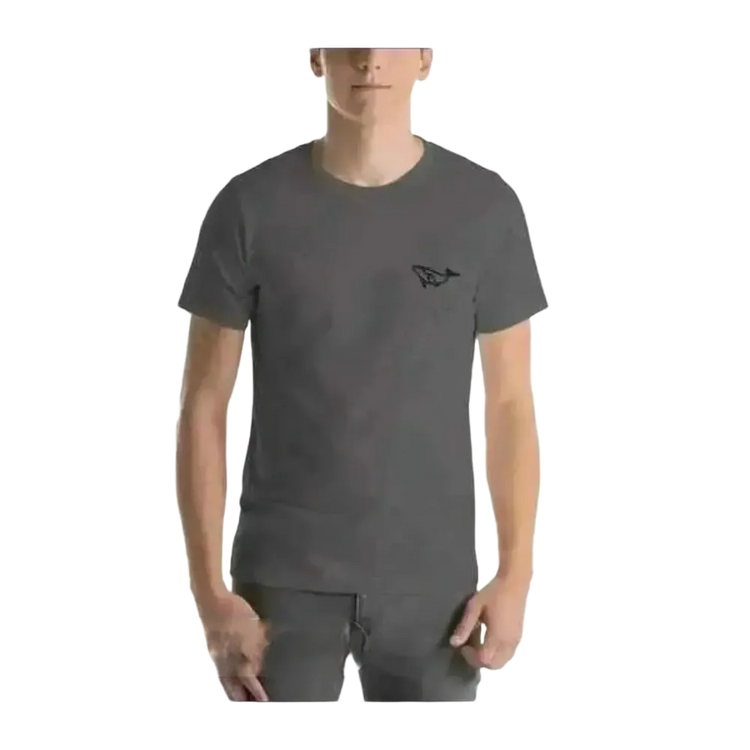 Besticktes Unisex Baumwoll-T-Shirt in XS bis 5XL, bequemes Rundhalsshirt für Damen und Herren, geeignet für jeden Anlass